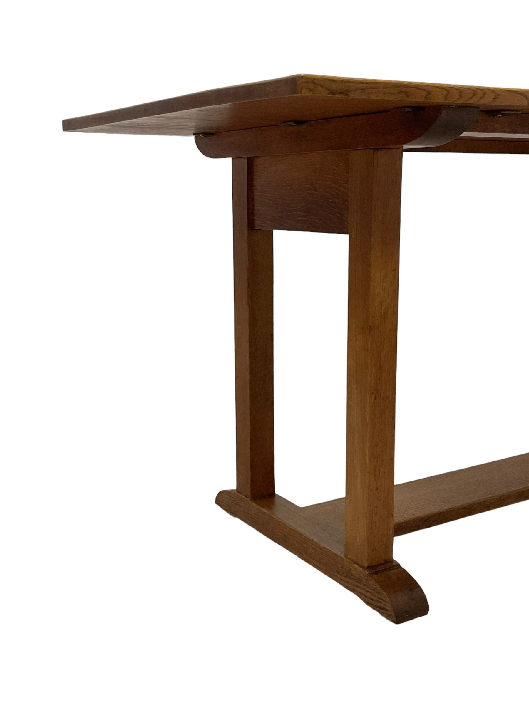 Gordon Russell - circa. 1930s oak refectory dining table - Image 3 of 9