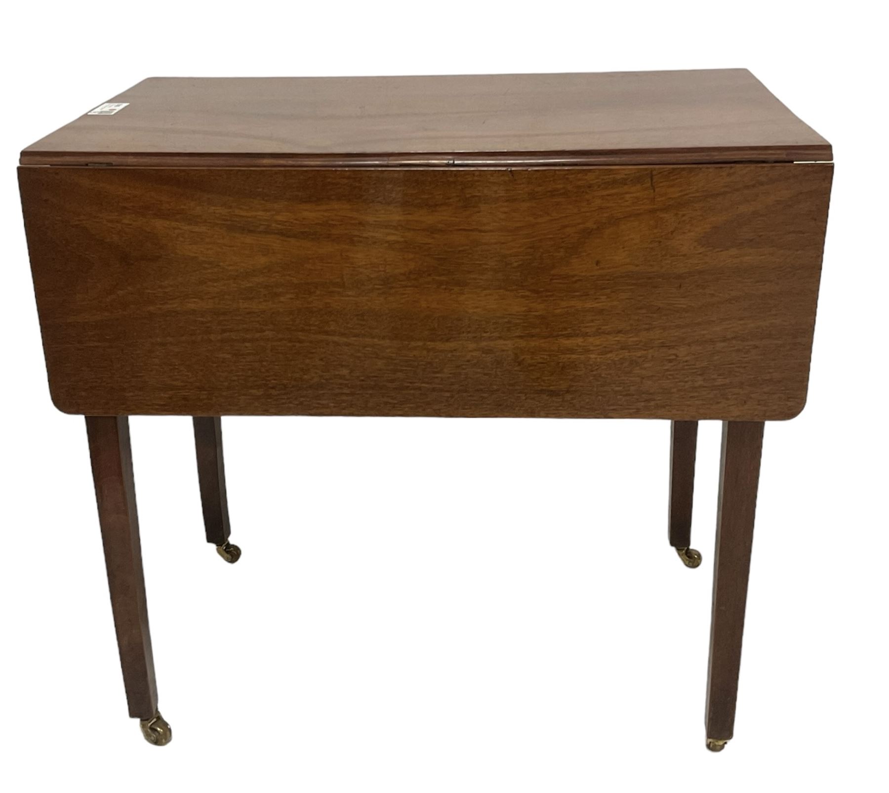 George III mahogany Pembroke table - Image 2 of 10