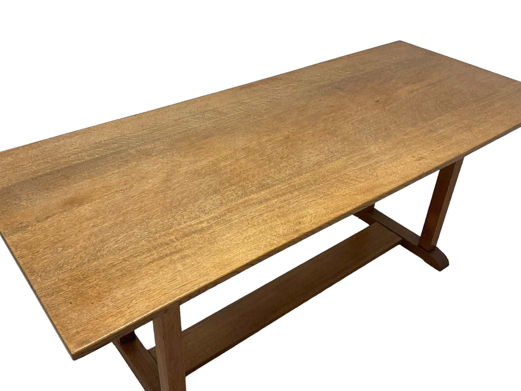 Gordon Russell - circa. 1930s oak refectory dining table - Image 2 of 9