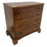 George III mahogany chest