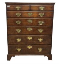 George III oak chest