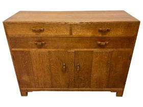 Heals of London - circa. 1930s oak sideboard