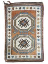 Turkish rust ground rug