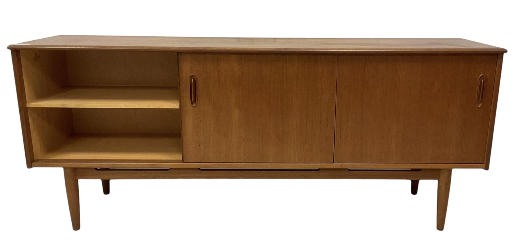 Nils Jonsson for Troeds - mid-20th century Swedish teak 'Cortina' sideboard - Image 6 of 10