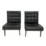 Pair of 20th century Barcelona design chairs