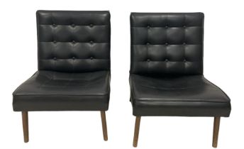 Pair of 20th century Barcelona design chairs