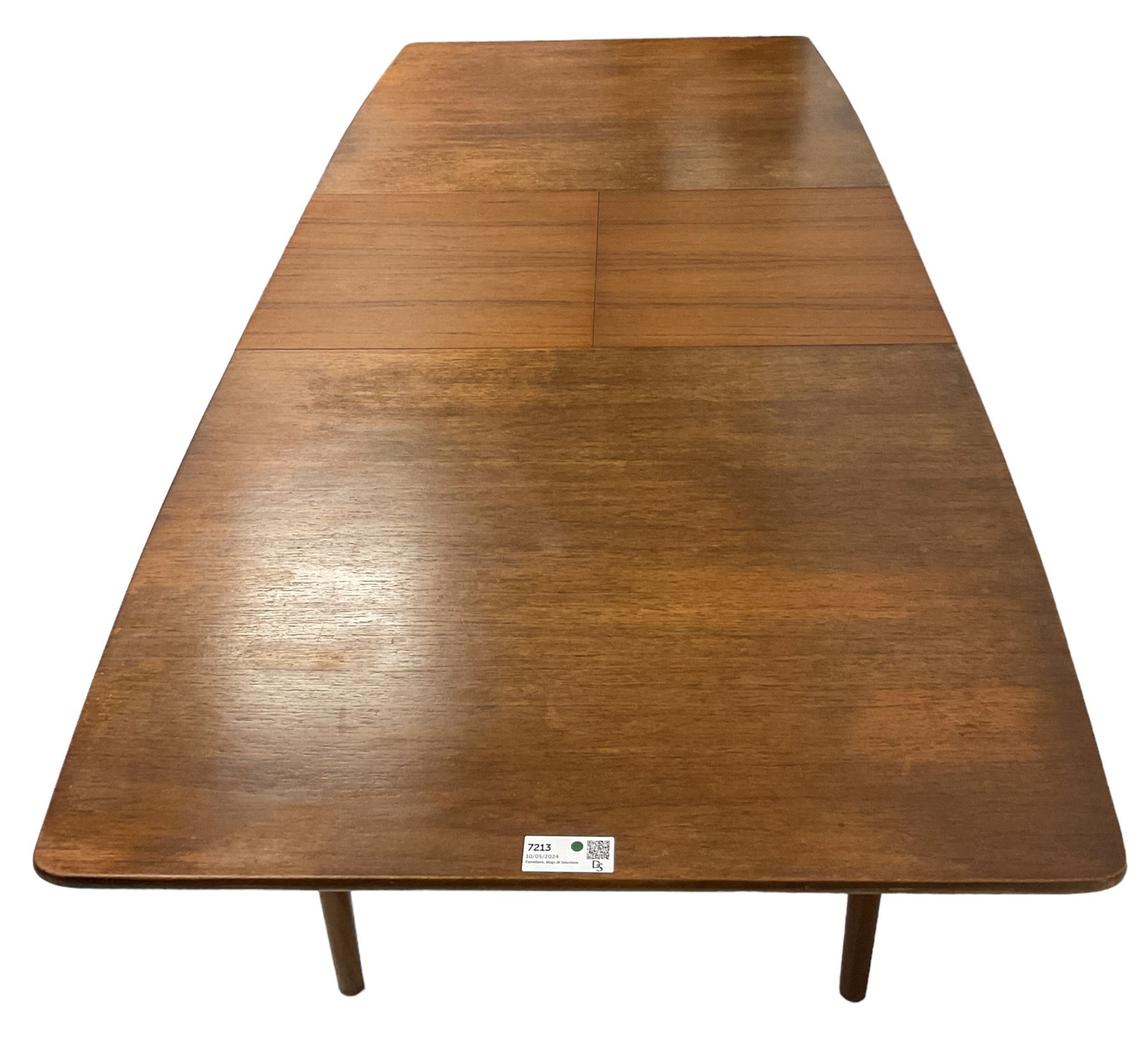 Tom Robertson for AH McIntosh & Co of Kirkaldy - mid-20th century teak extending dining table - Image 8 of 19