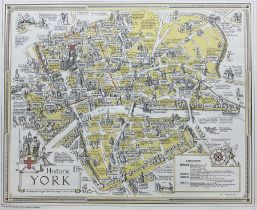 After Estra Clark (British 1904-1993): 'Historic York'