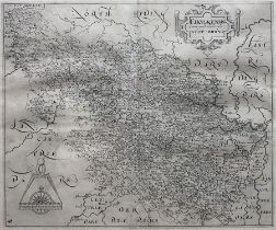 William Hole (British fl.c.1601-1624) and Christopher Saxton (British c.1540-c. 1610): 'Eboracensis