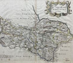 Robert Morden (British c.1650-1703): 'The North Riding of Yorkshire'