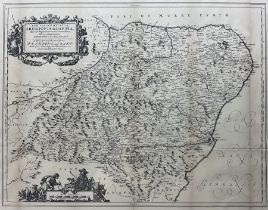 Robert Gordon of Straloch (Scottish 1580-1661): 'Aberdonia & Banfia' - Aberdeenshire and Banffshire