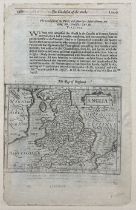 Gerard Mercator (Flemish 1512-1594): 'Anglia'