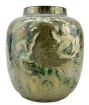 Pilkington's Royal Lancastrian lustre vase