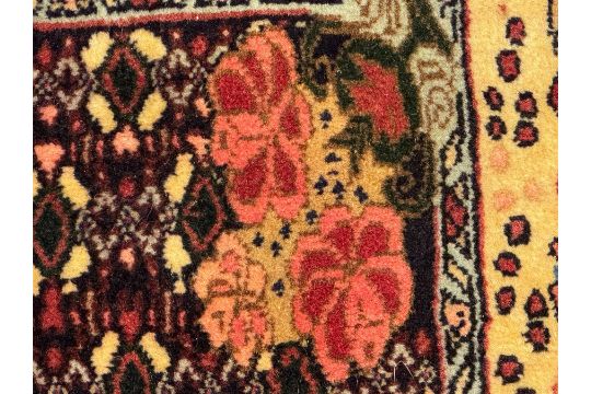 Kurdish rose ground runner rug - Image 13 of 14