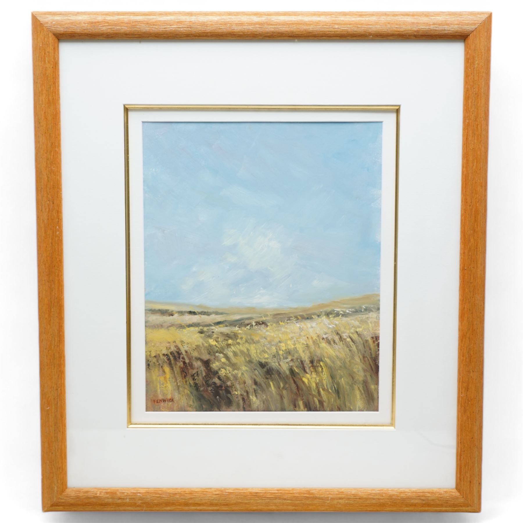 Fenwick (British Contemporary): Breeze on the Moors - Image 2 of 3