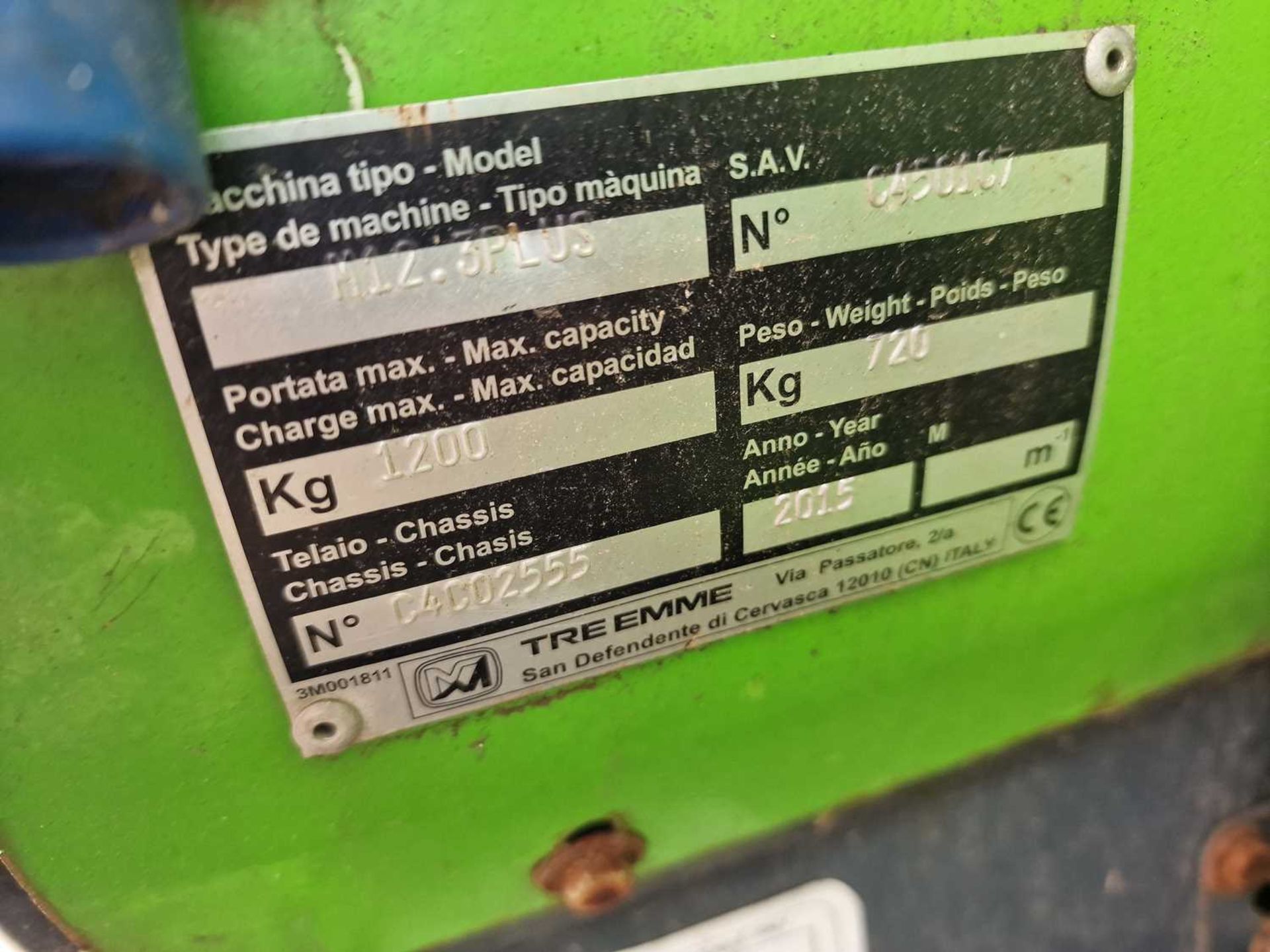 Merlo Cingo M12.3 Plus Tracked Telescopic Rotary Brush Cleaner - Image 22 of 22