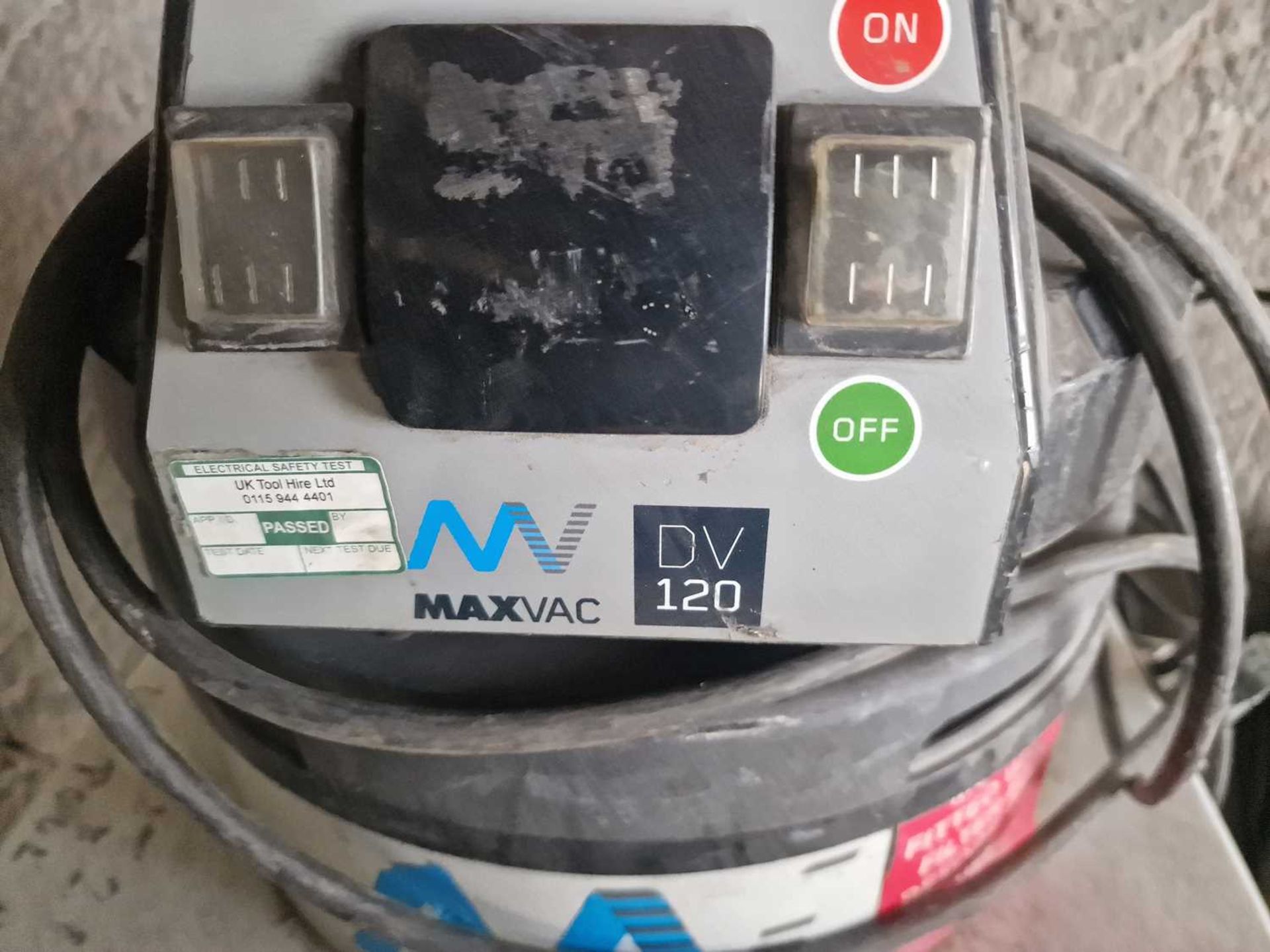 MaxVac DV120 110Volt Vacuum/Dust Extractor - Image 5 of 5