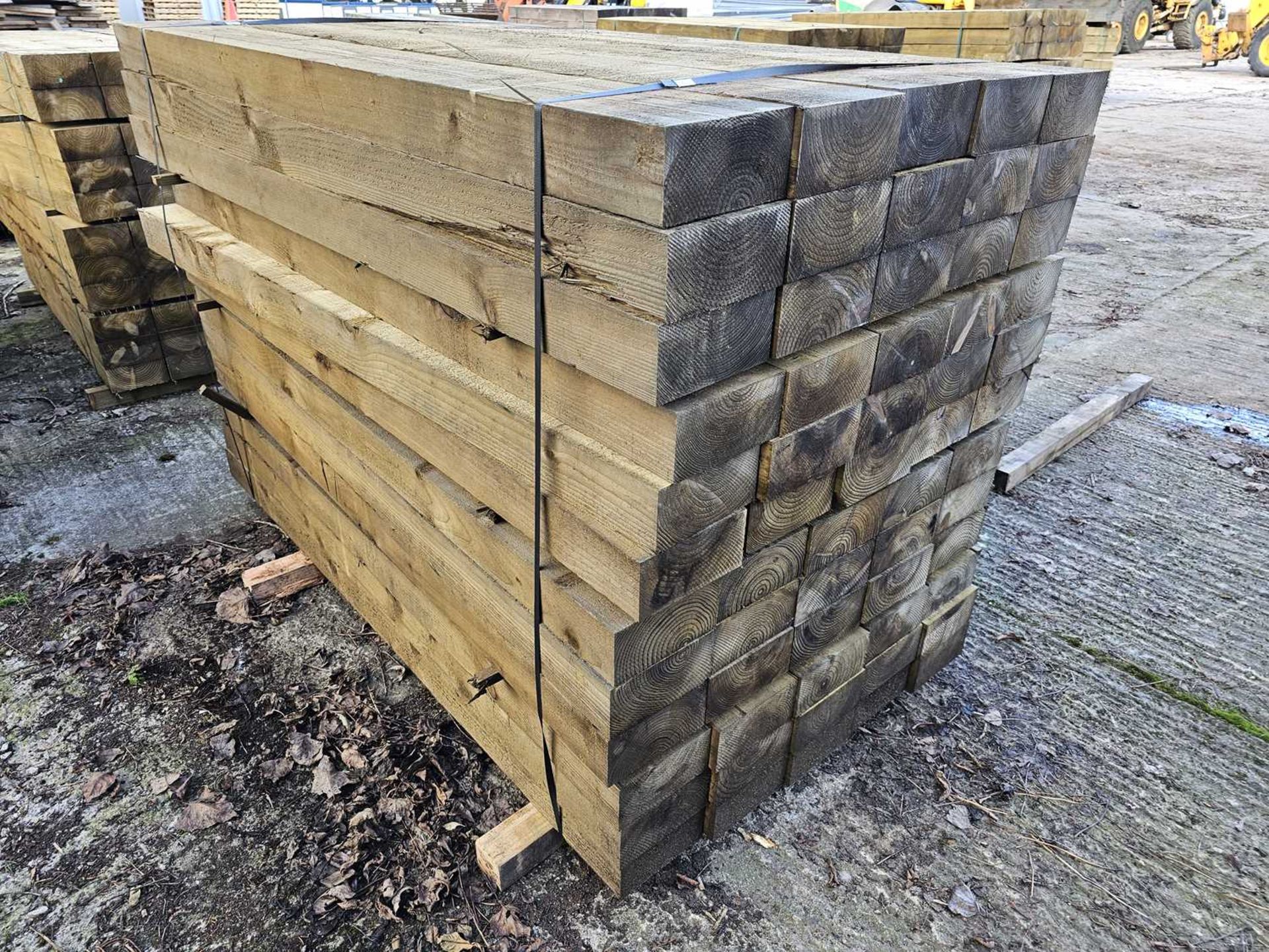 Wood Sleepers (95mm x 195mm x 1800mm)(60 of)