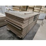 Selection of Chip Board Sheets (245cm x 104cm x 20mm - 48 of)