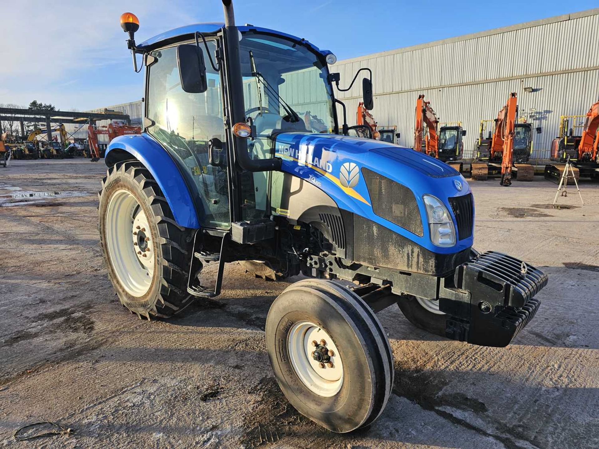 2015 New Holland T4.85 2WD Tractor, Front Weights, 2 Spool Valves, A/C - Image 7 of 28