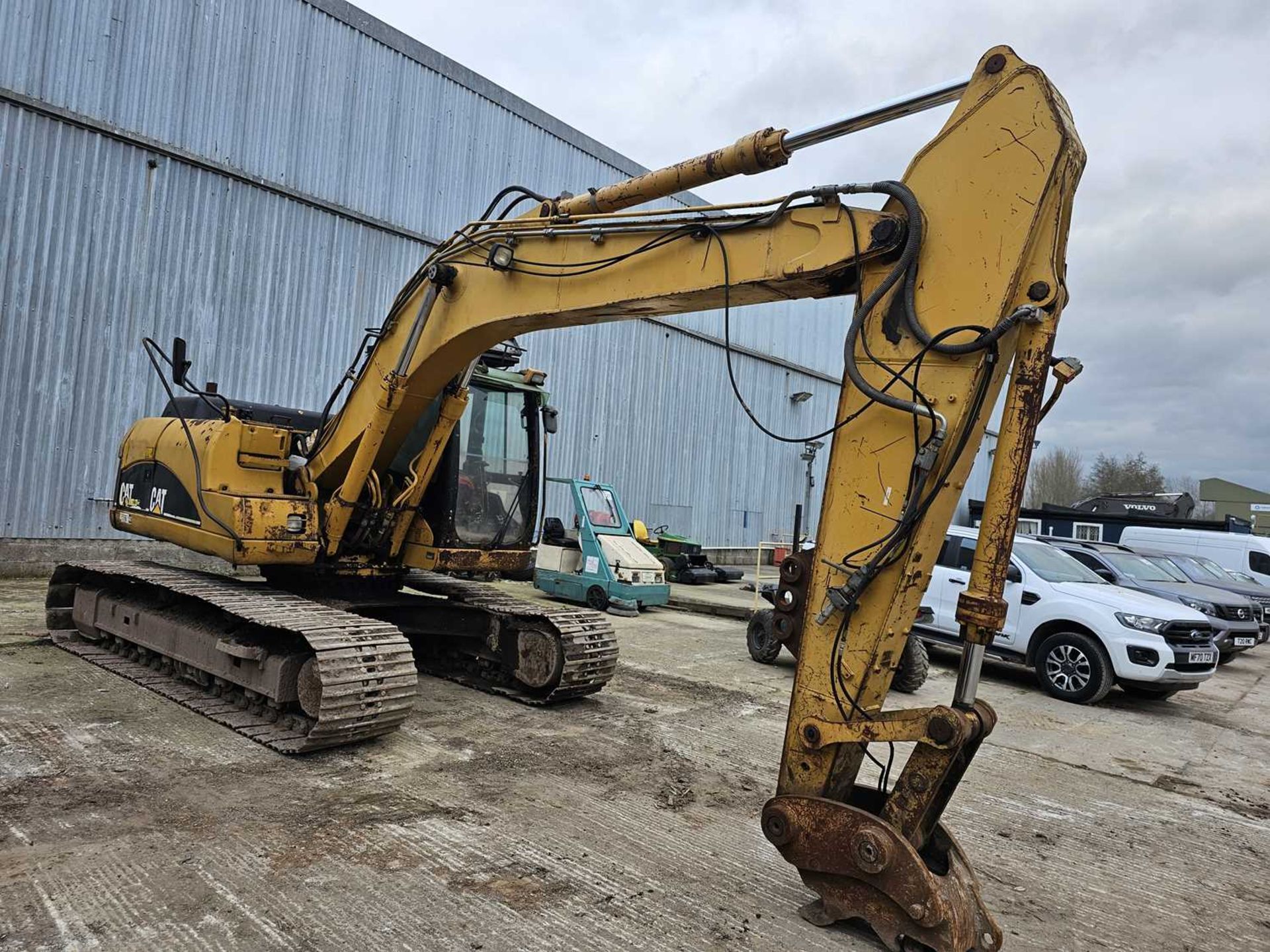 2004 CAT 318CL 700mm Steel Tracks, VG, CV, Hydraulic QH, Piped, A/C - Image 7 of 30