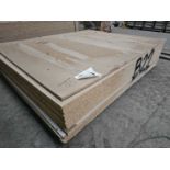 Selection of Chip Board Sheets (244cm x 205cm x 20mm - 25 of)