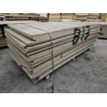 Selection of Chip Board Sheets (243cm x 107cm x 20mm - 42 of)