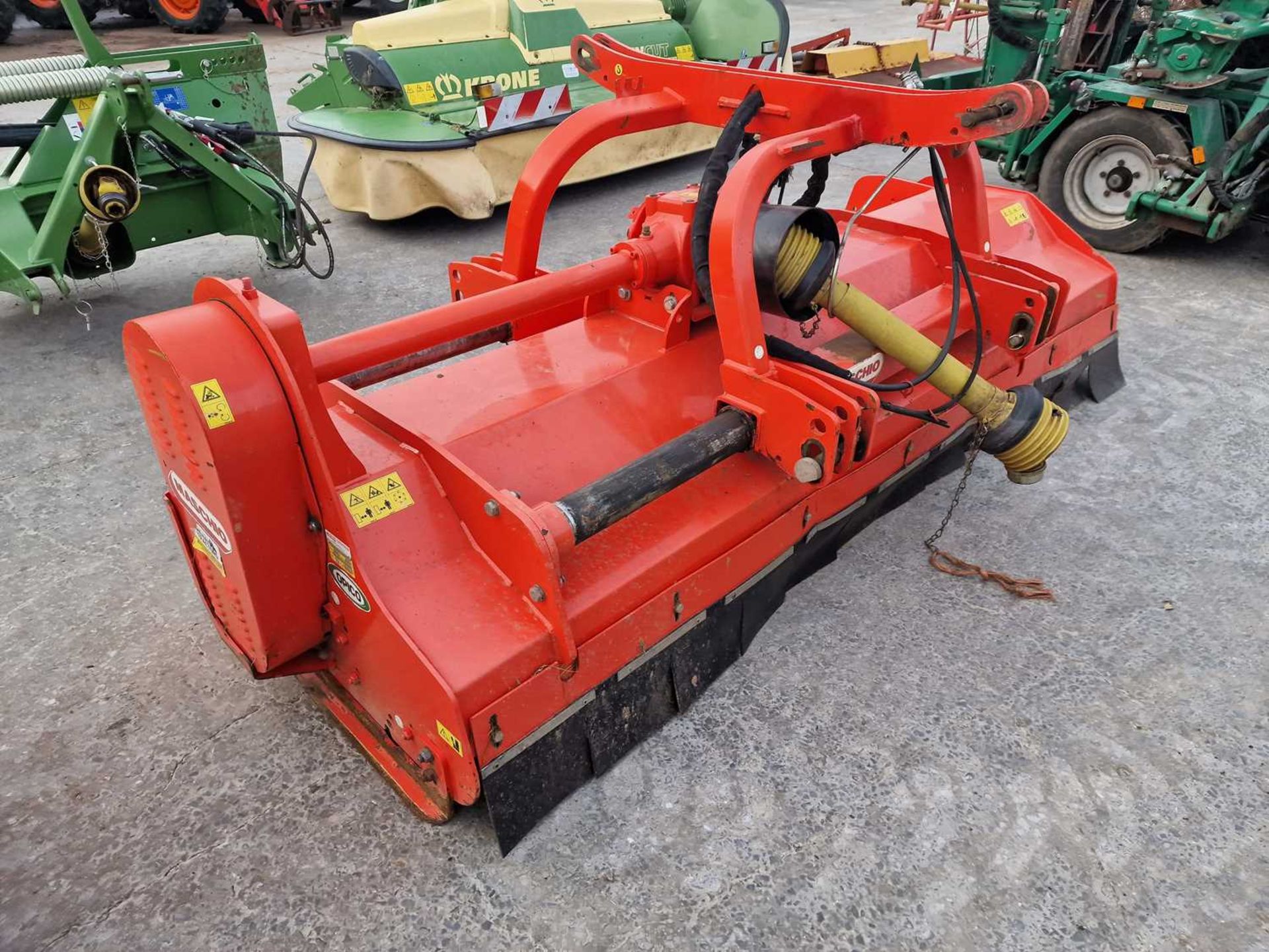 2018 Maschio Bufalo 280 PTO Driven Topper, Side Shift to suit 3 Point Linkage - Image 4 of 11