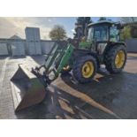 1989 John Deere 2850 4WD Tractor, Loader, 2 Spool Valves, Push Out Hitch (Reg. Docs. Available)