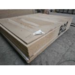 Selection of Chip Board Sheets (370cm x 183cm x 20mm - 35 of)