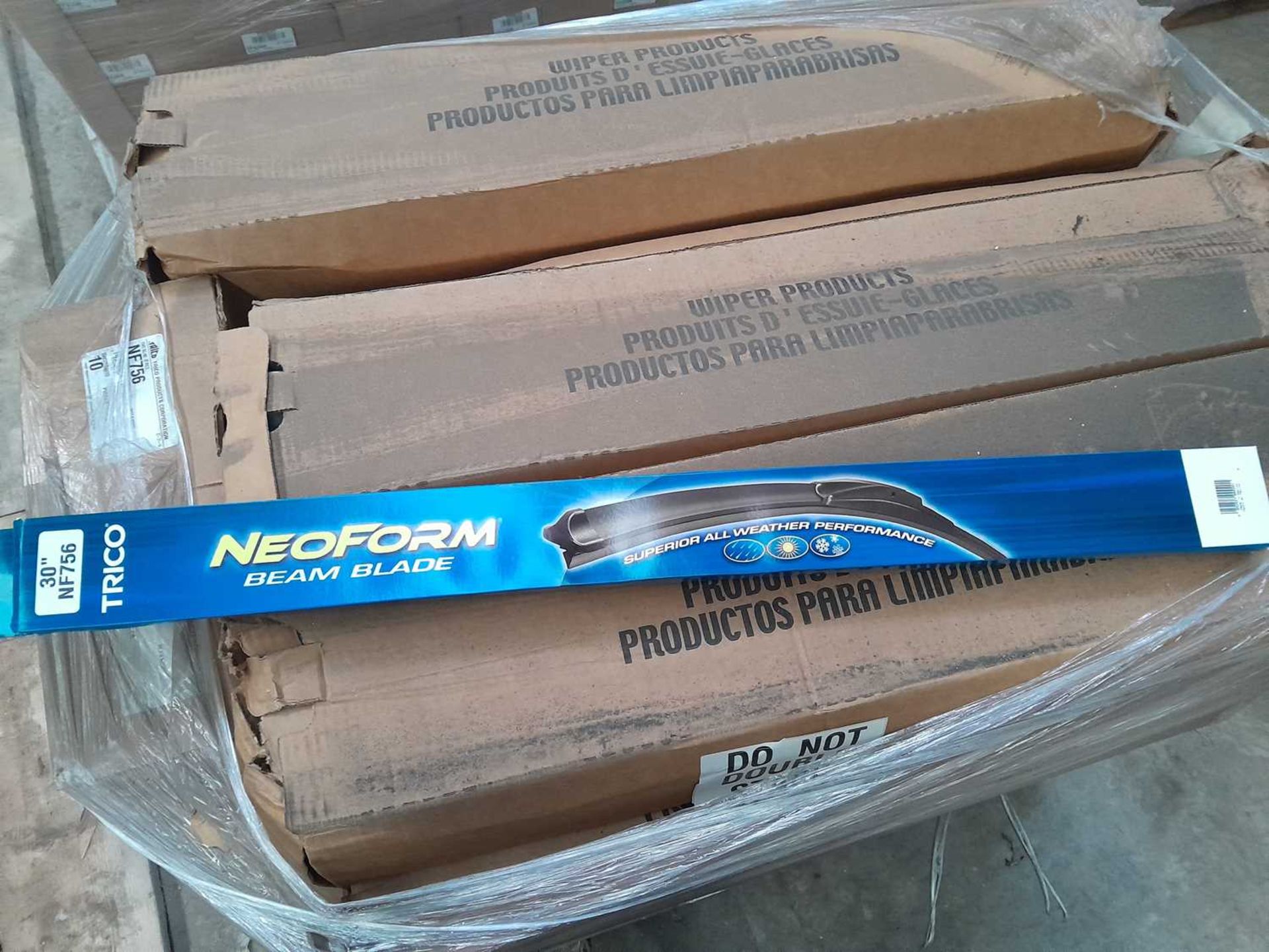 Unused Pallet of Trico NF756 Windscreen Wipers (30")
