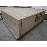 Selection of Chip Board Sheets (243cm x 189cm x 20mm - 33 of)