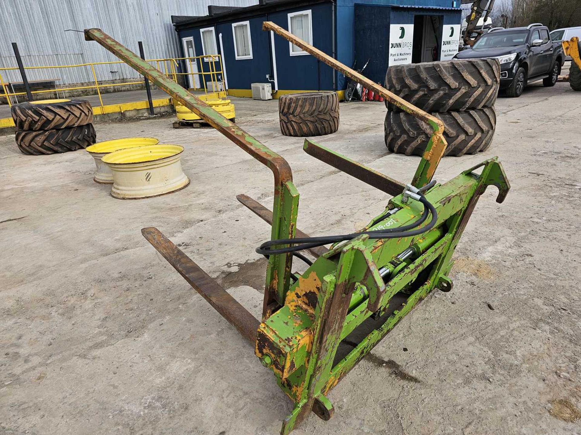 Hydraulic Box Turner Forks to suit JCB Telehandler - Image 2 of 8