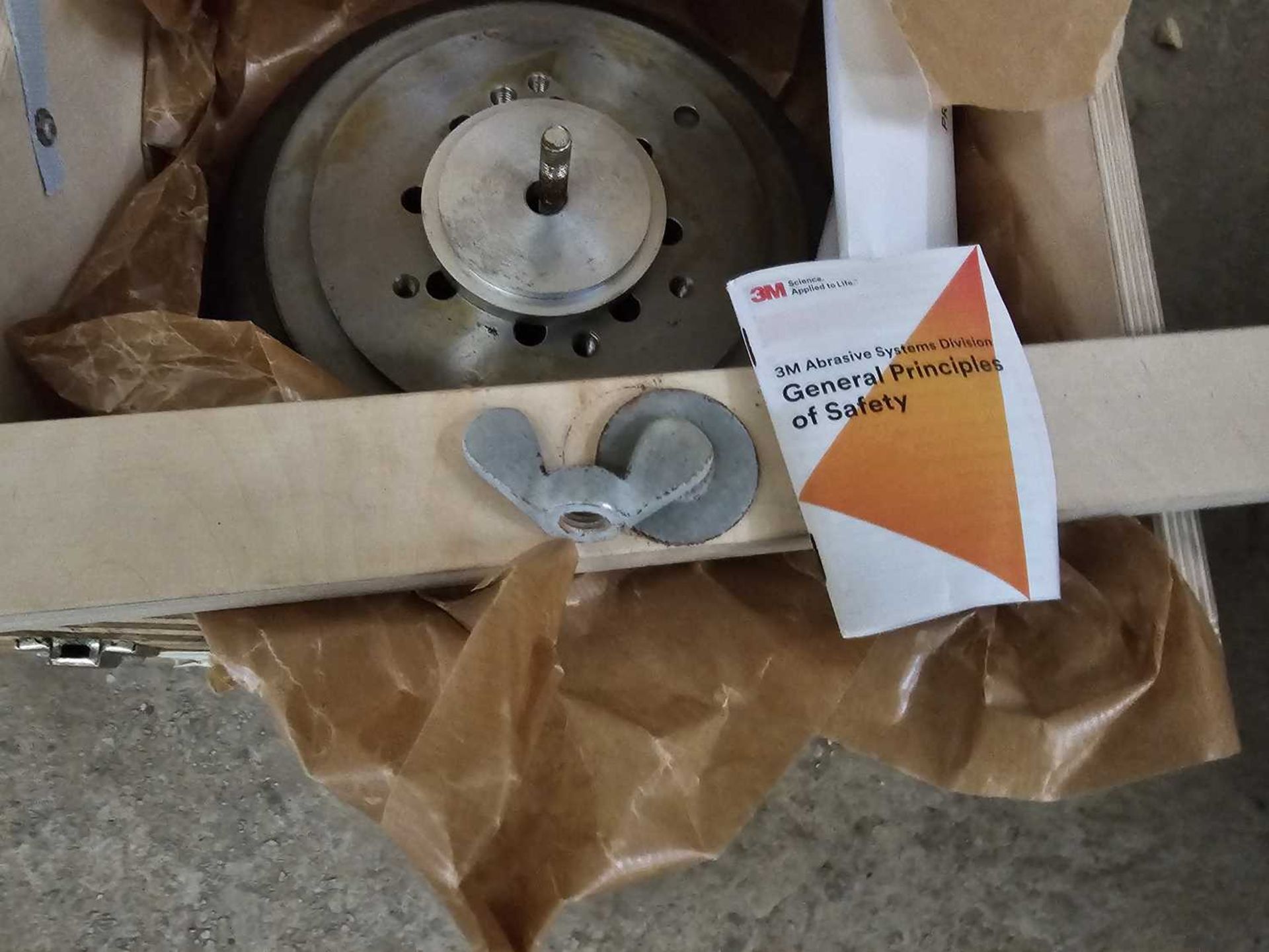 Unused 3M 12" Grinding Wheel - Bild 2 aus 3