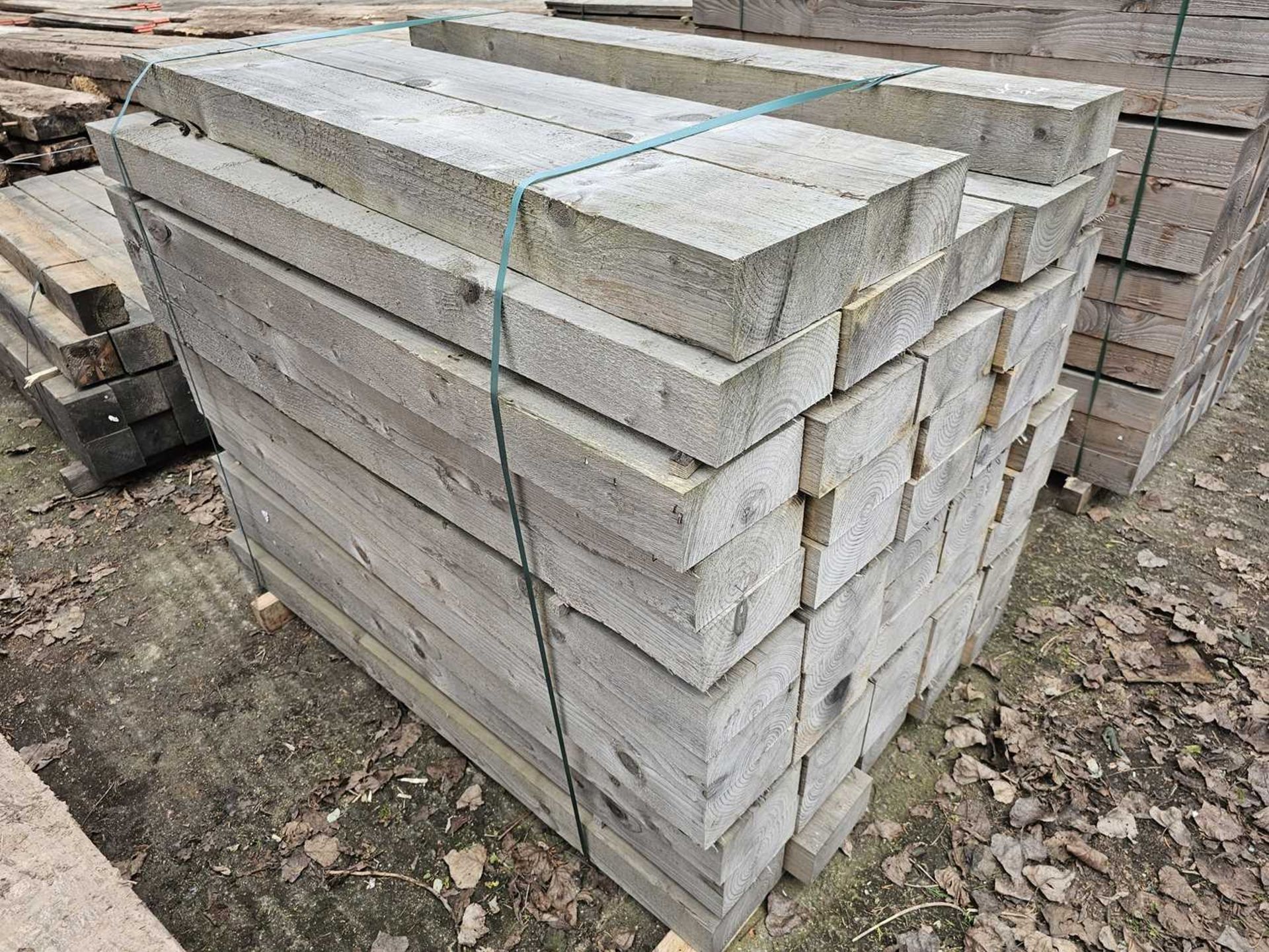 Wood Sleepers (95mm x 195mm x 1500mm)(53 of)