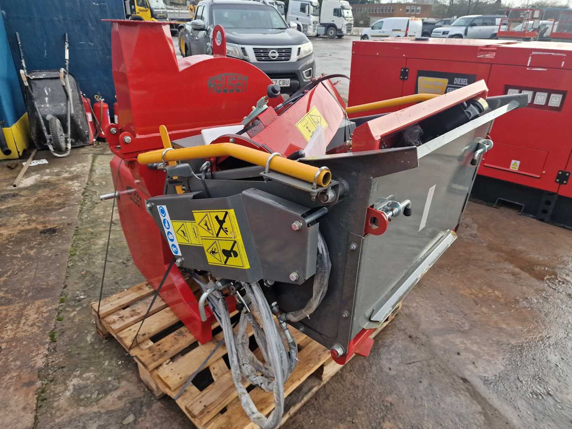 2022 Unused Hausen BX72R PTO Wood Chipper, 7" Hydraulic Feed Rollers - Image 2 of 8
