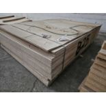 Selection of Chip Board Sheets (305cm x 183cm x 15mm - 49 of)