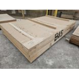 Selection of Chip Board Sheets (350cm x 205cm x 20mm - 23 of)