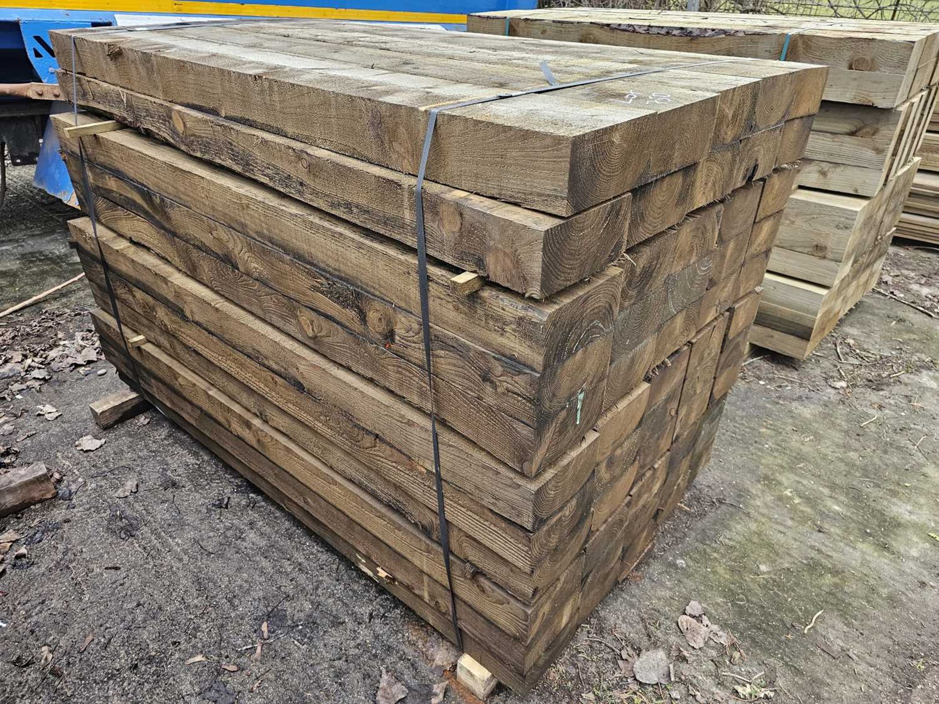 Wood Sleepers (95mm x 195mm x 1800mm)(55 of)