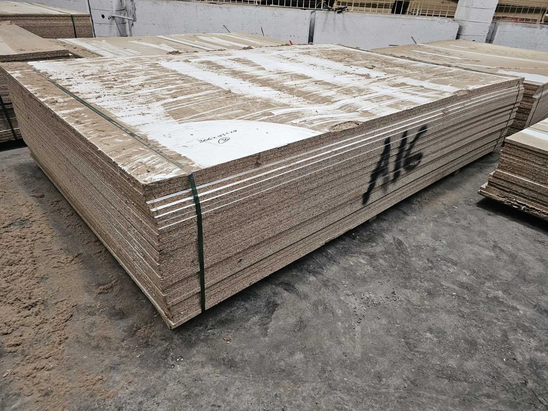 Selection of Chip Board Sheets (306cm x 183cm x 18mm - 30 of)