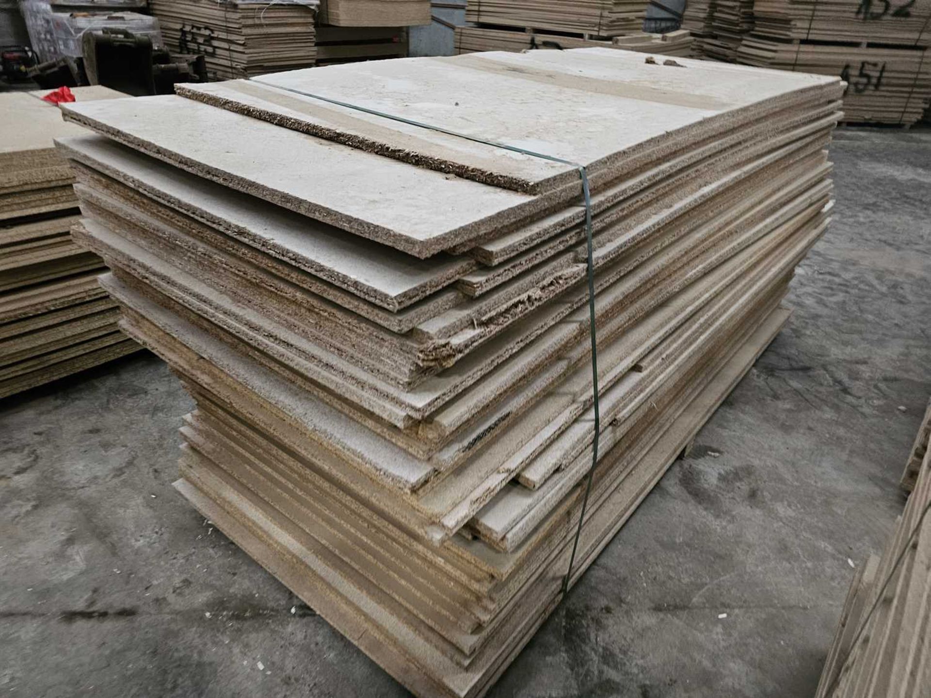 Selection of Chip Board Sheets (245cm x 104cm x 25mm - 56 of) - Image 2 of 2
