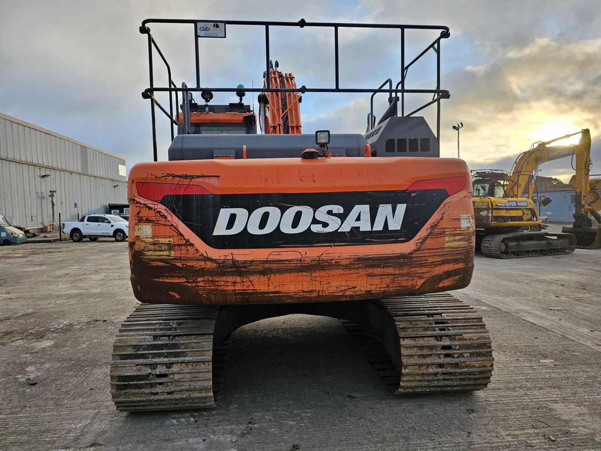 2018 Doosan DX225LC-5 800mm Pads, CV, Geith Hydraulic QH, Piped, Aux. Piping, Demo Cage, Reverse Cam - Image 4 of 36