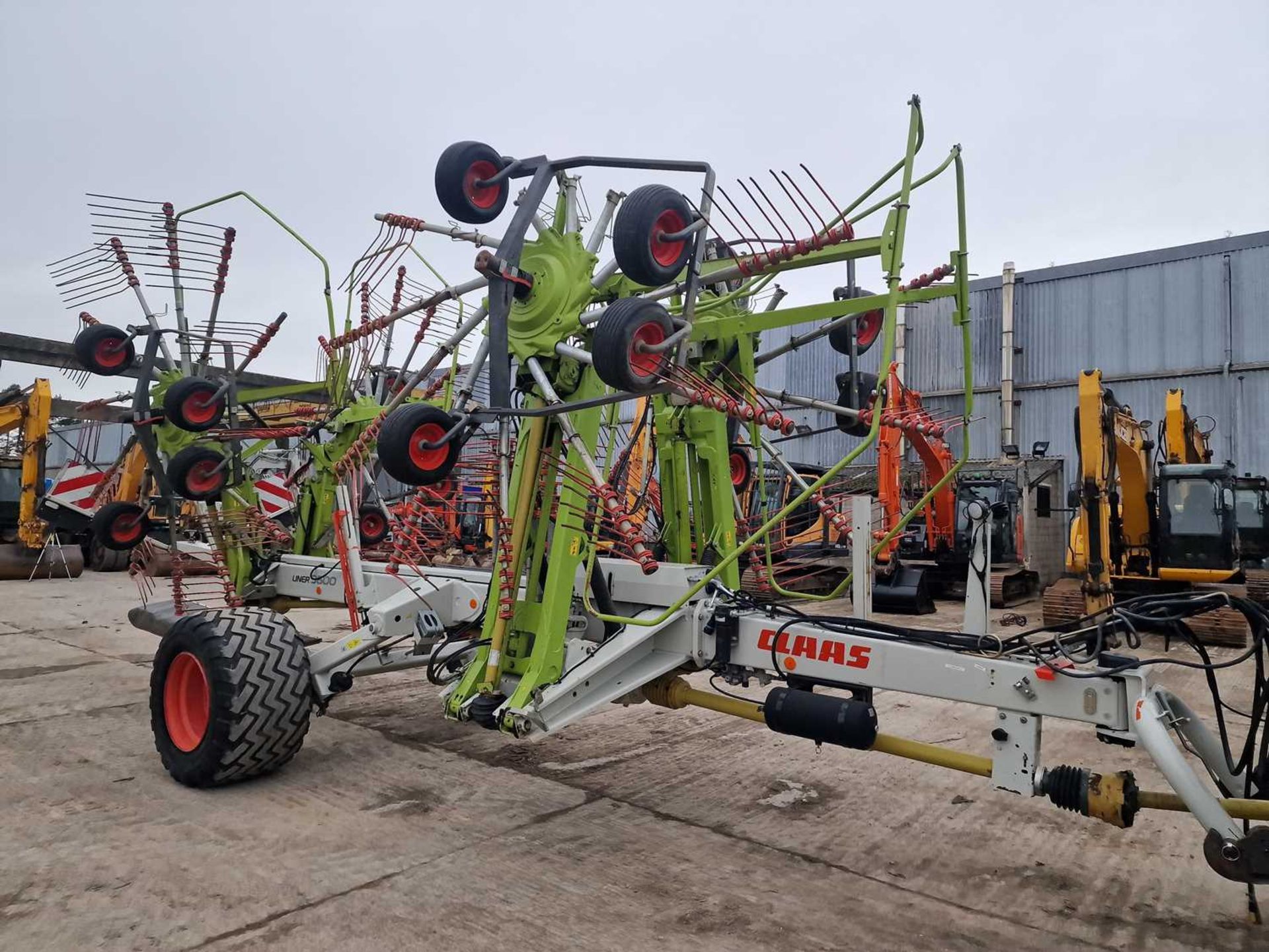 2017 Claas Liner 3600 HH PTO Driven 4 Rotor Rake to suit 3 Point Linkage - Image 4 of 17