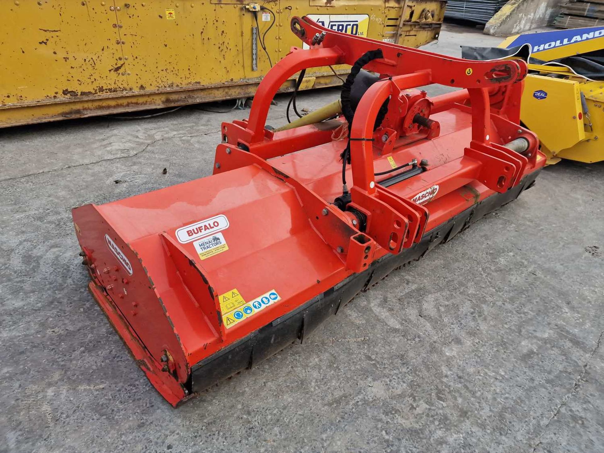 2018 Maschio Bufalo 280 PTO Driven Topper, Side Shift to suit 3 Point Linkage - Image 2 of 11