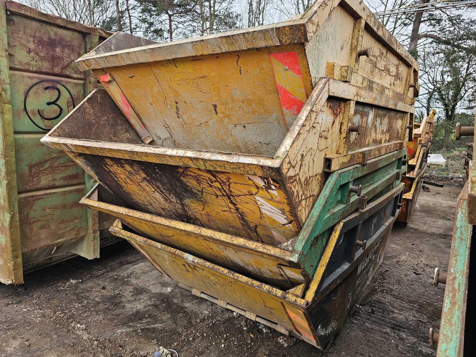 Selection of Skips to suit Skip Loader Lorry (3 of)
