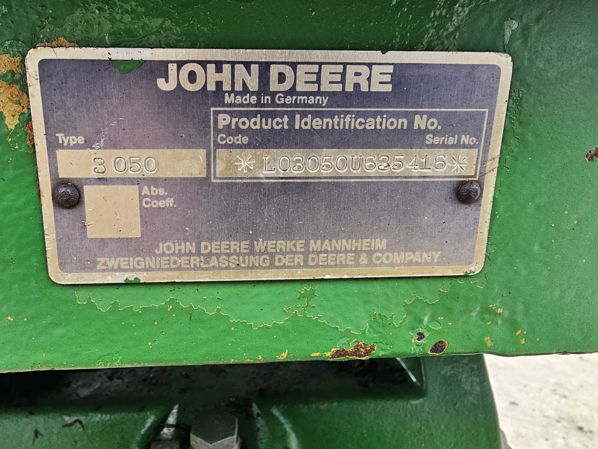 John Deere 3050 4WD Tractor, 2 Spool Valves - Image 23 of 23