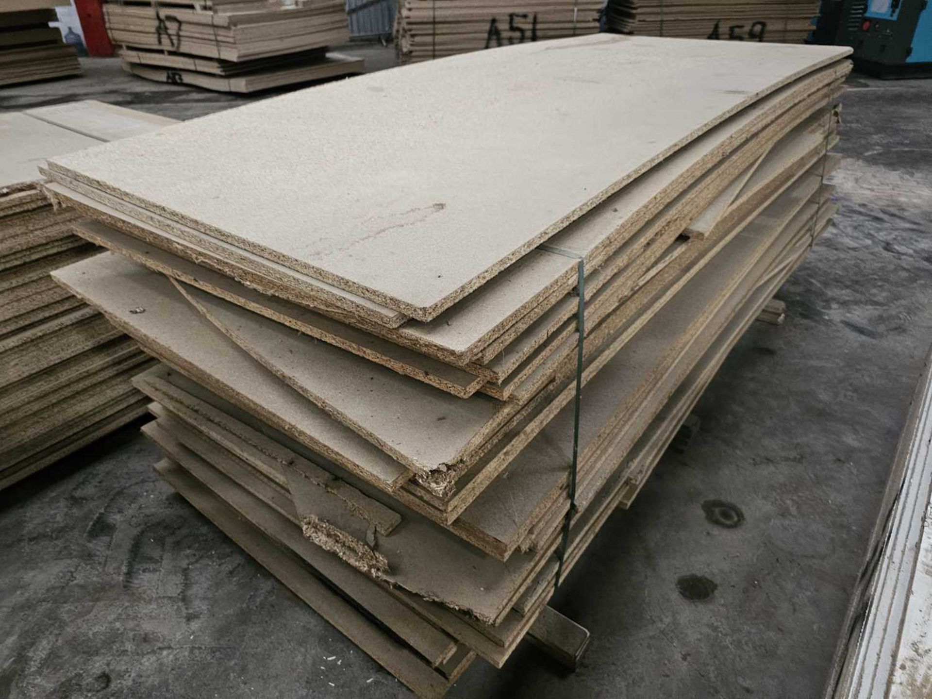 Selection of Chip Board Sheets (246cm x 104cm x 20mm - 51 of) - Image 2 of 2