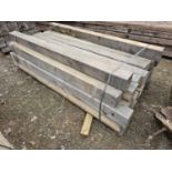 Square Wood Posts (125mm x 125mm x 2100mm)(28 of)