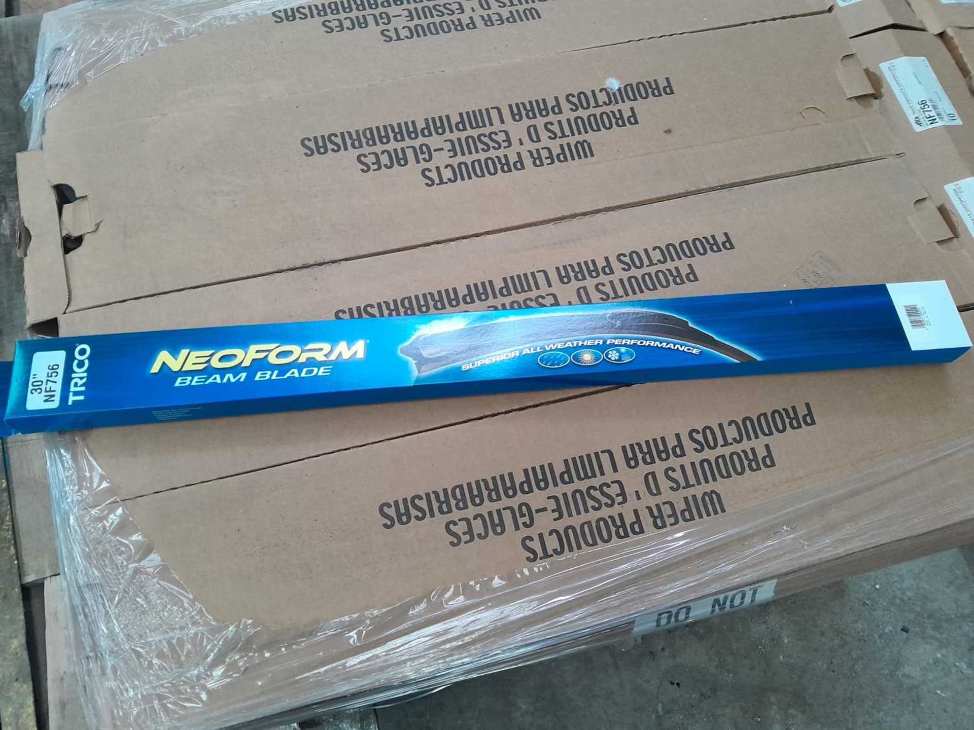 Unused Pallet of Trico NF756 Windscreen Wipers (30")