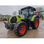 2018 Claas Arion 650 CI5+ 4WD Tractor, Front Linkage, Front Suspension, Cab Suspension, Air Brakes, 